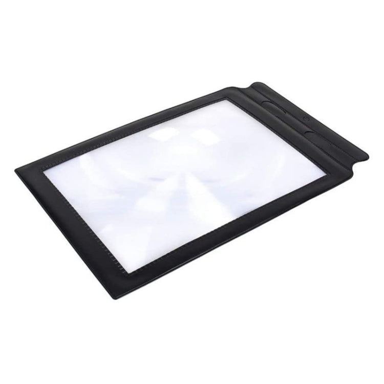 A4 Full Page Magnifying Glass – 3X Handheld Sheet Magnifier for Reading