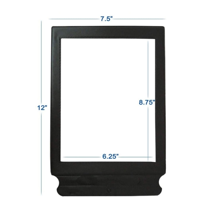 A4 Full Page Magnifying Glass – 3X Handheld Sheet Magnifier for Reading