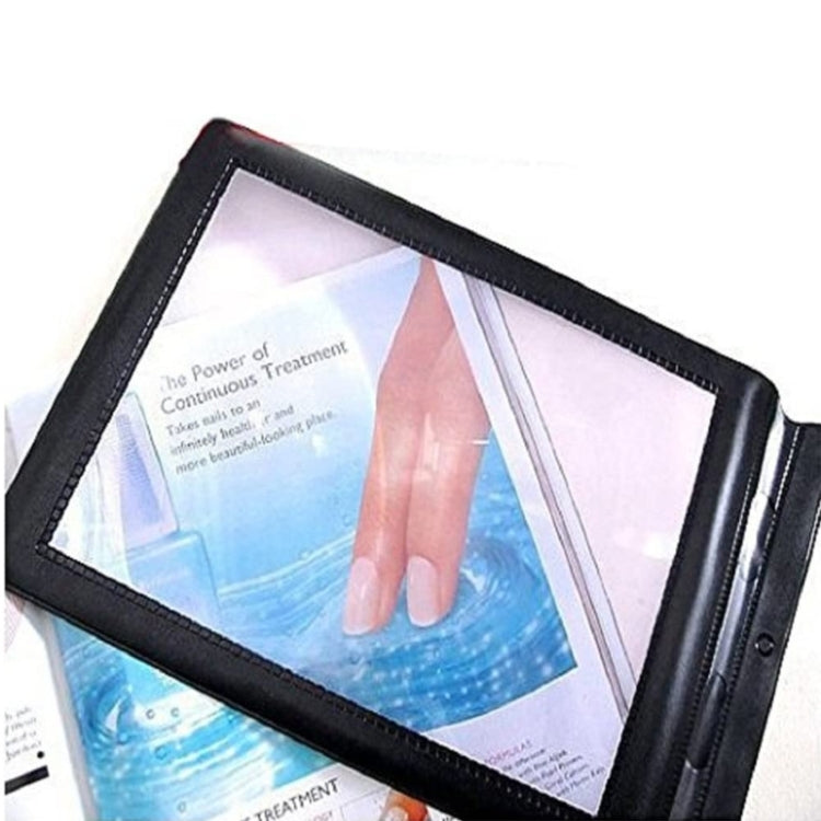 A4 Full Page Magnifying Glass – 3X Handheld Sheet Magnifier for Reading