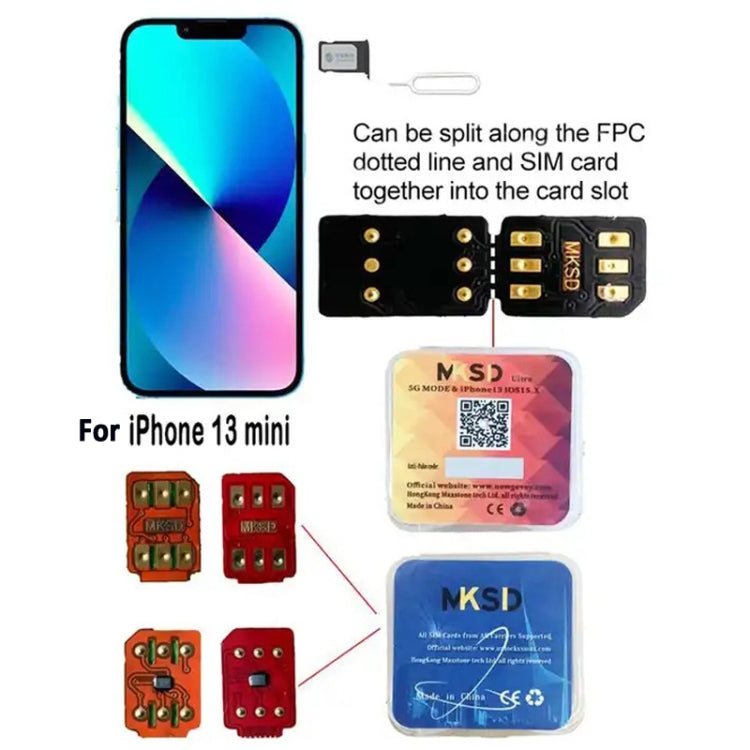 Tarjeta SIM de desbloqueo MKSD Ultra 5G para iPhone Series, MKSD