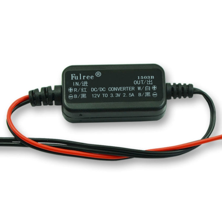 Fahrzeugnetzteil DC Ultra Dünner Abwärtswandler, Fulree 12V auf 3.3V 2.5A, Fulree 12V auf 4.2V 2.5A, Fulree 12V auf 5V 2.5A, Fulree 12V auf 6V 2.5A, Fulree 12V auf 7.5V 2.5A, Fulree 12V auf 9V 1A
