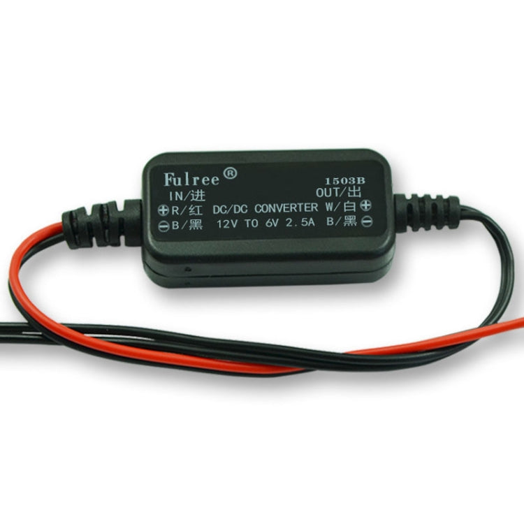 Fahrzeugnetzteil DC Ultra Dünner Abwärtswandler, Fulree 12V auf 3.3V 2.5A, Fulree 12V auf 4.2V 2.5A, Fulree 12V auf 5V 2.5A, Fulree 12V auf 6V 2.5A, Fulree 12V auf 7.5V 2.5A, Fulree 12V auf 9V 1A