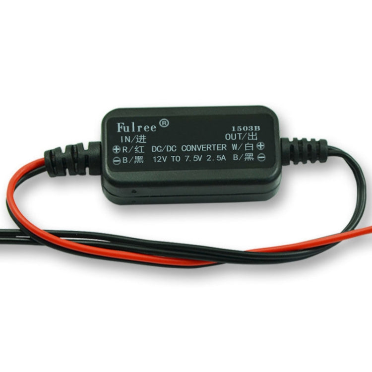 Fahrzeugnetzteil DC Ultra Dünner Abwärtswandler, Fulree 12V auf 3.3V 2.5A, Fulree 12V auf 4.2V 2.5A, Fulree 12V auf 5V 2.5A, Fulree 12V auf 6V 2.5A, Fulree 12V auf 7.5V 2.5A, Fulree 12V auf 9V 1A
