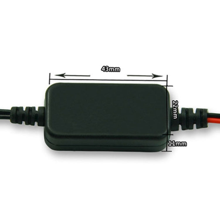 Fahrzeugnetzteil DC Ultra Dünner Abwärtswandler, Fulree 12V auf 3.3V 2.5A, Fulree 12V auf 4.2V 2.5A, Fulree 12V auf 5V 2.5A, Fulree 12V auf 6V 2.5A, Fulree 12V auf 7.5V 2.5A, Fulree 12V auf 9V 1A
