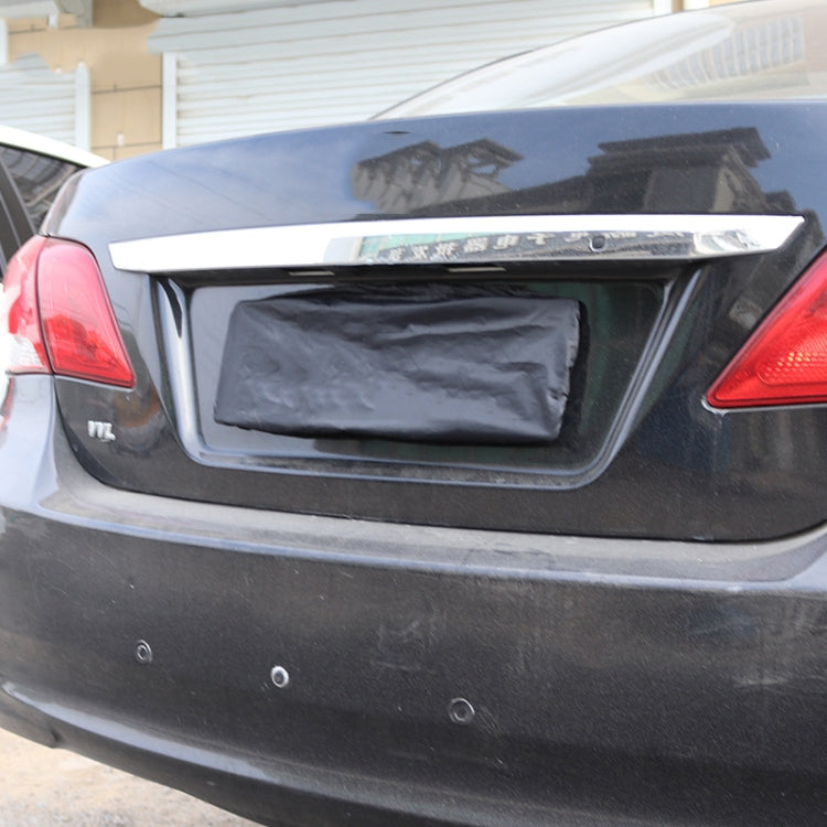 Waterproof Dustproof Number Plate Cover | Thickened Oxford Cloth | 15x48cm