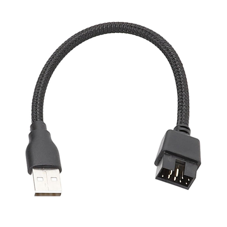 USB-A to 9Pin Motherboard RGB Adapter Cable – 20cm USB 2.0 Extension