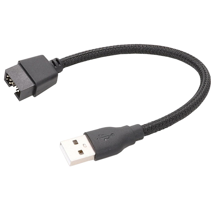 USB-A to 9Pin Motherboard RGB Adapter Cable – 20cm USB 2.0 Extension