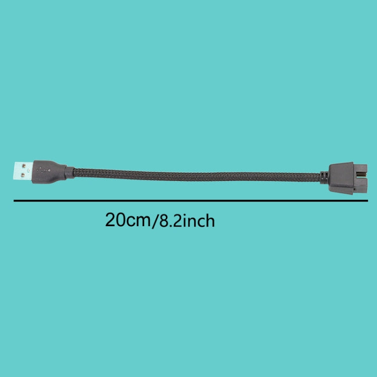 USB-A to 9Pin Motherboard RGB Adapter Cable – 20cm USB 2.0 Extension