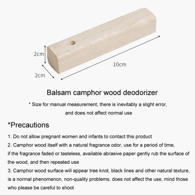 Camphor Wood Wardrobe Strips – Natural Moth Repellent & Deodoriser | 5 Pack