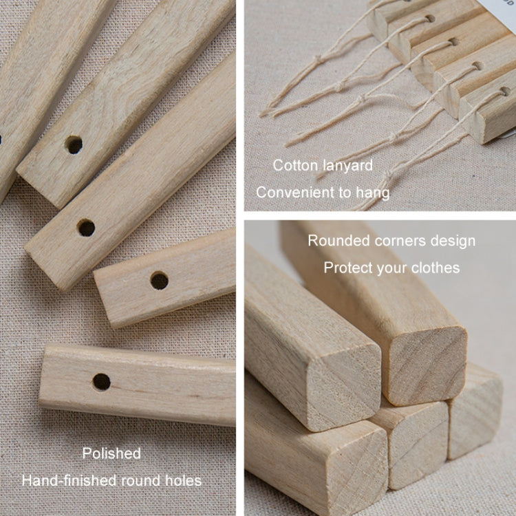 Camphor Wood Wardrobe Strips – Natural Moth Repellent & Deodoriser | 5 Pack