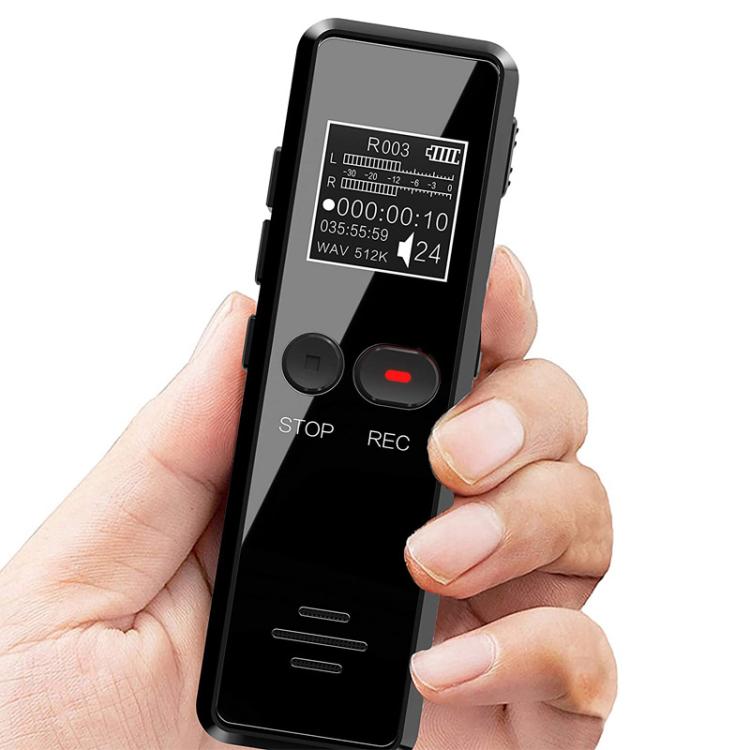 Mini HD Voice Recorder & MP3 Player with LCD Screen | 8GB, 16GB, 32GB, 64GB