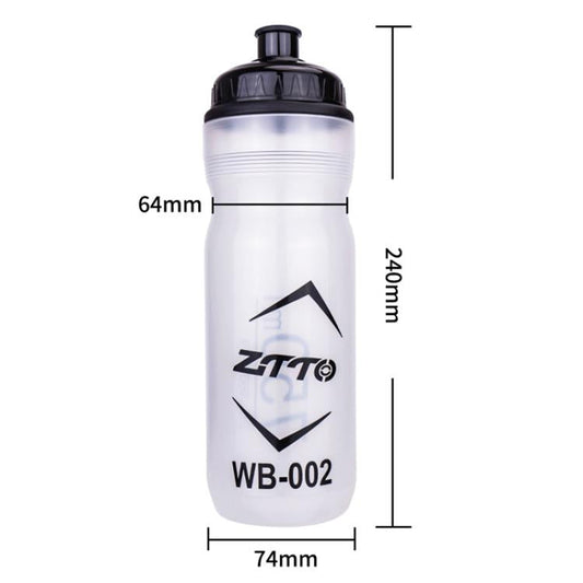 ZTTO 750ml Sports Water Bottle - BPA Free Cycling Fitness Bottle, 2 Pack