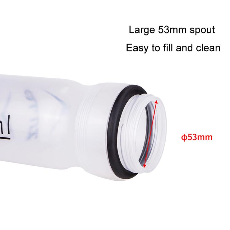 ZTTO 750ml Sports Water Bottle - BPA Free Cycling Fitness Bottle, 2 Pack
