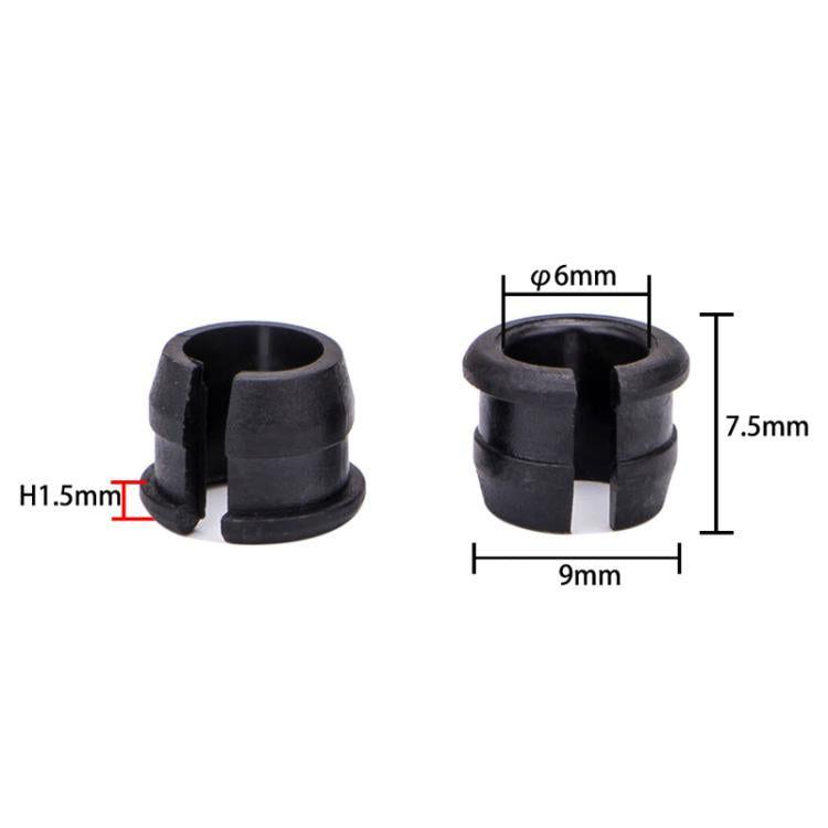 ZTTO Bicycle Valve Adapter – Schrader to Presta Conversion Sleeve (10-Pack)