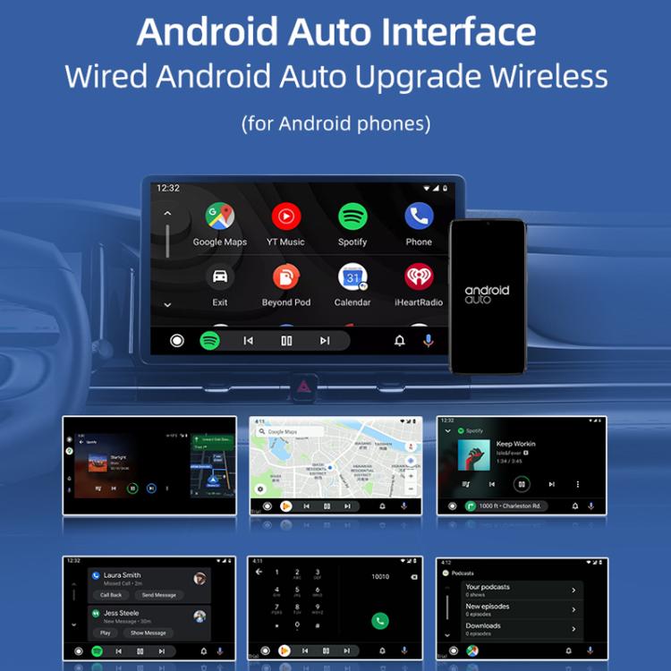 Caja de internet Carlinkit original para CarPlay/Android Auto con cable a inalámbrico