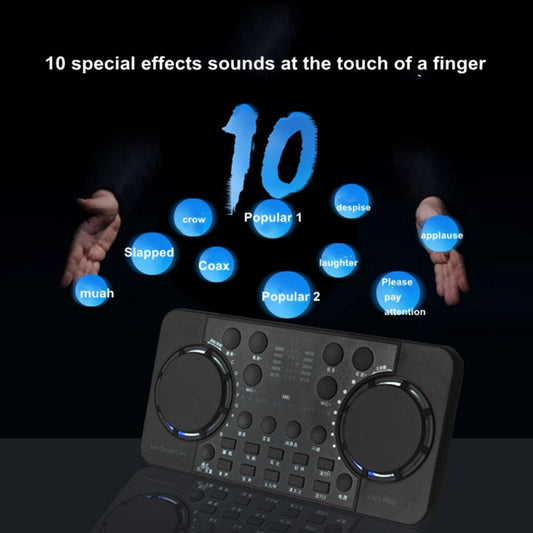 V300 PRO Live Sound Card – USB Recording & Streaming Sound Card for Mobile, PC & Mac
