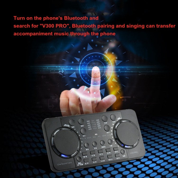 V300 PRO Live Sound Card – USB Recording & Streaming Sound Card for Mobile, PC & Mac