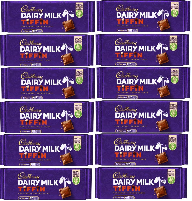 Cadbury Dairy Milk Tiffin Irisch 53g – 12er Pack