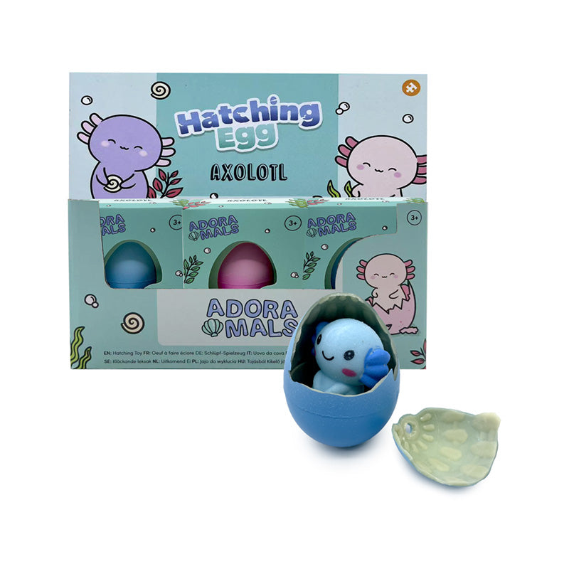 Adoramals Maddie the Axolotl Hatching Egg