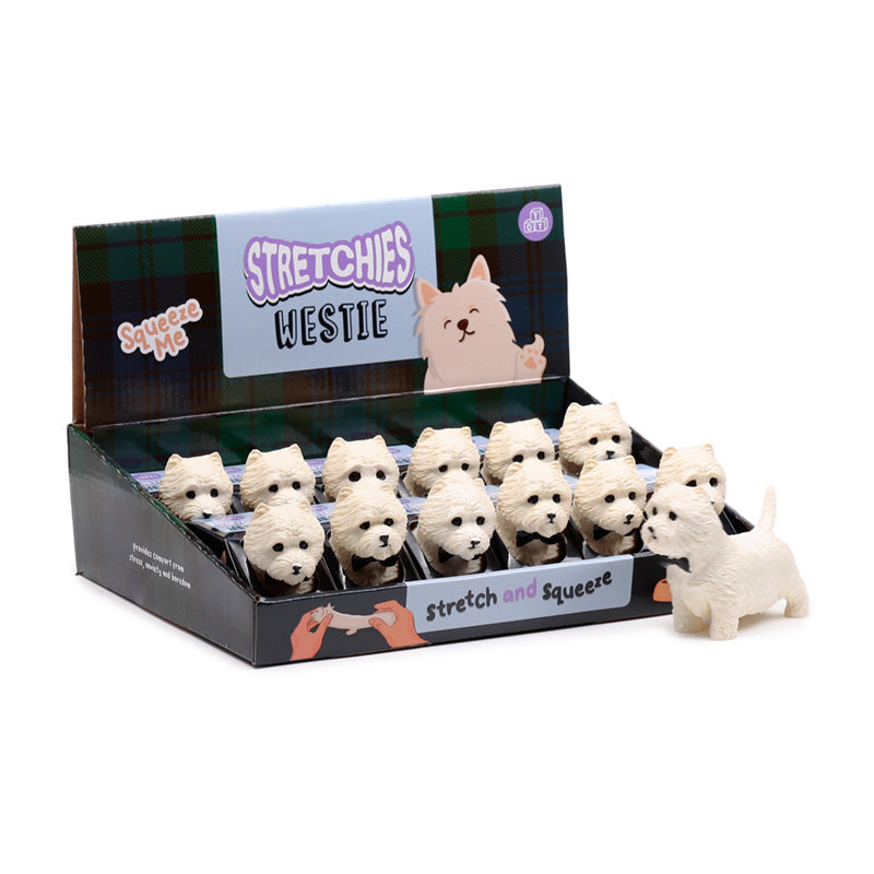 Stretchy West Highland Terrier Dog Toy
