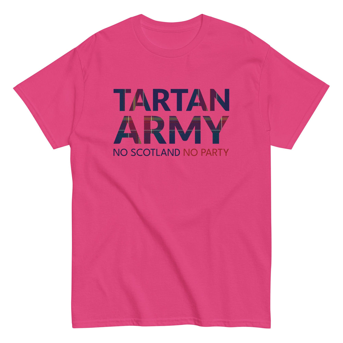 Scotland World Cup Shirt – Tartan Army No Scotland No Party 2026 Unisex T-Shirt