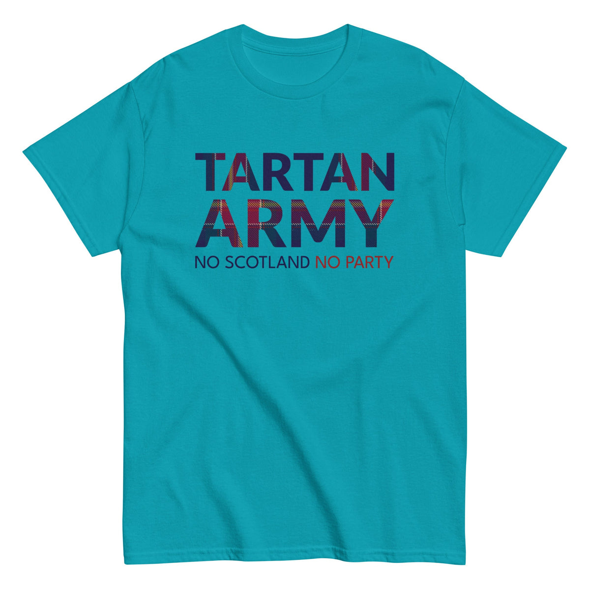 Scotland World Cup Shirt – Tartan Army No Scotland No Party 2026 Unisex T-Shirt