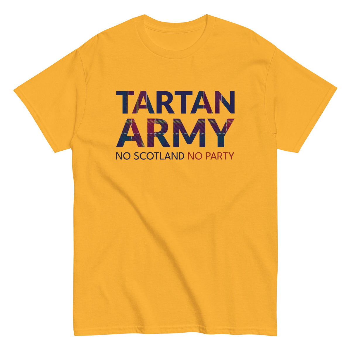 Scotland World Cup Shirt – Tartan Army No Scotland No Party 2026 Unisex T-Shirt