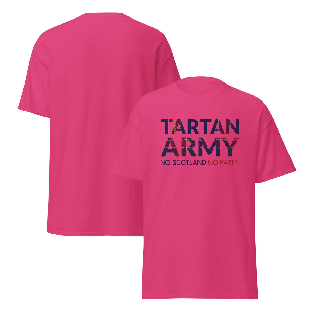 Scotland World Cup Shirt – Tartan Army No Scotland No Party 2026 Unisex T-Shirt