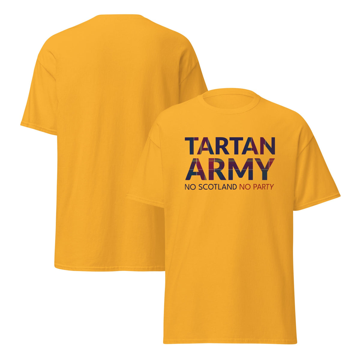 Scotland World Cup Shirt – Tartan Army No Scotland No Party 2026 Unisex T-Shirt