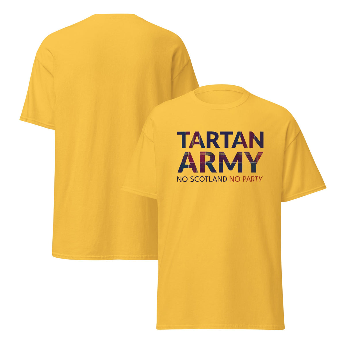 Scotland World Cup Shirt – Tartan Army No Scotland No Party 2026 Unisex T-Shirt