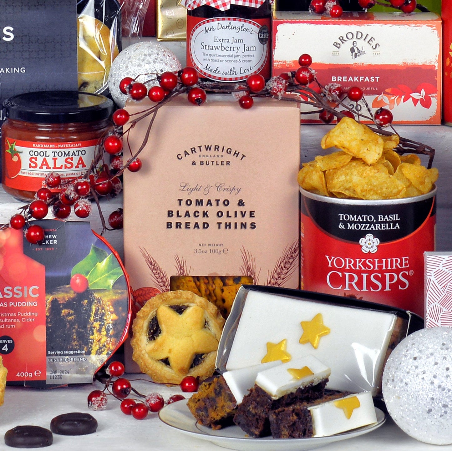 Taste of Christmas Carton | Luxury Festive Hamper with Wine & Treats