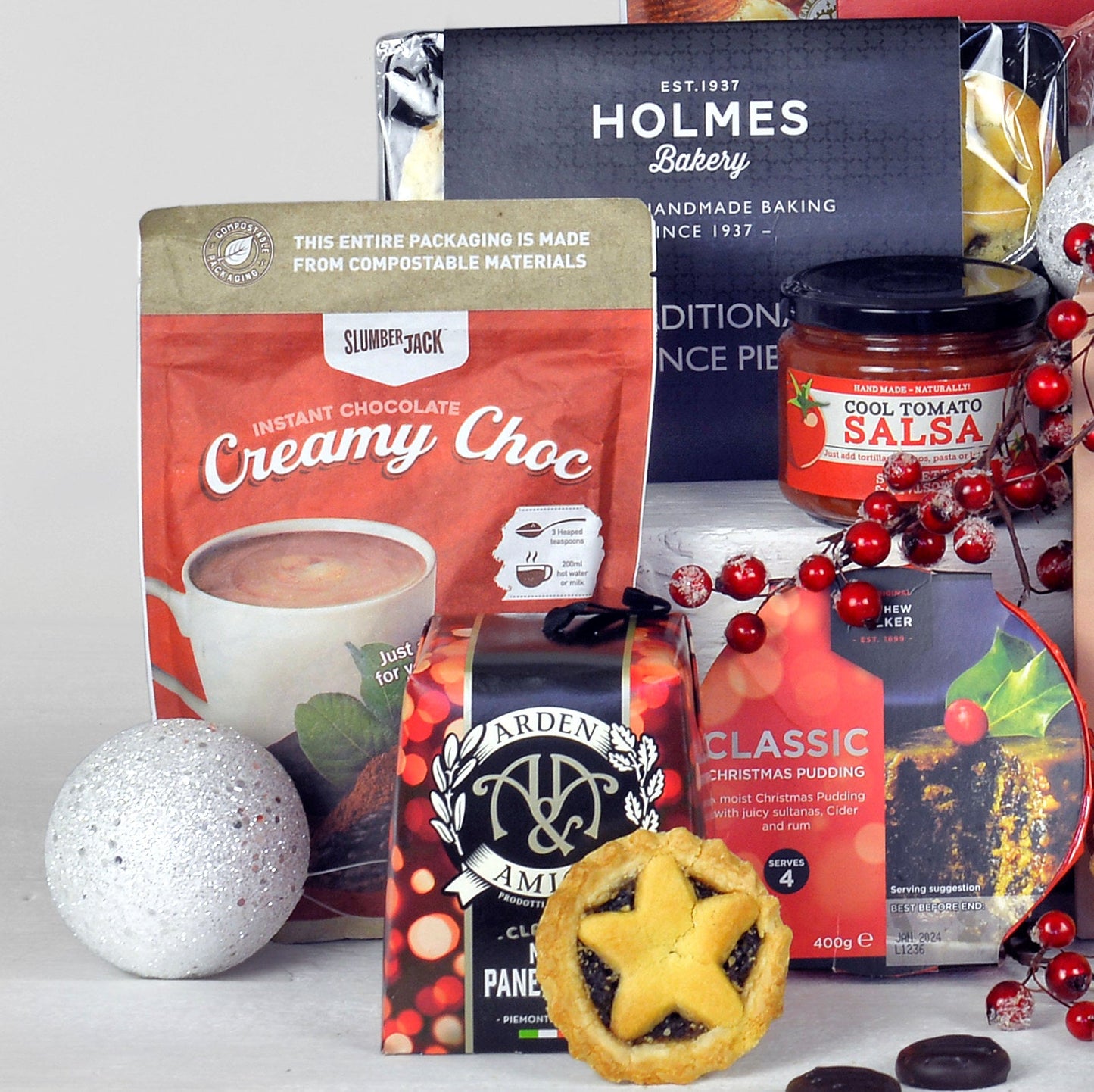 Taste of Christmas Carton | Luxury Festive Hamper with Wine & Treats
