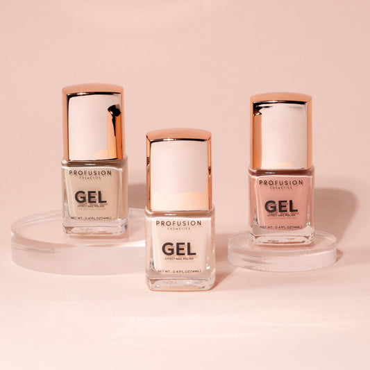 NEUTROS ESENCIALES | SET DE 3 ESMALTES EFECTO GEL