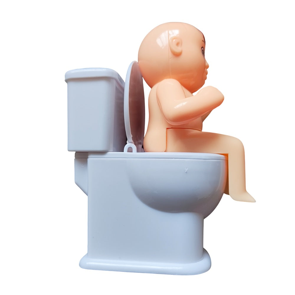 Toilet Boy Squirt Toy Novelty Pee Joke