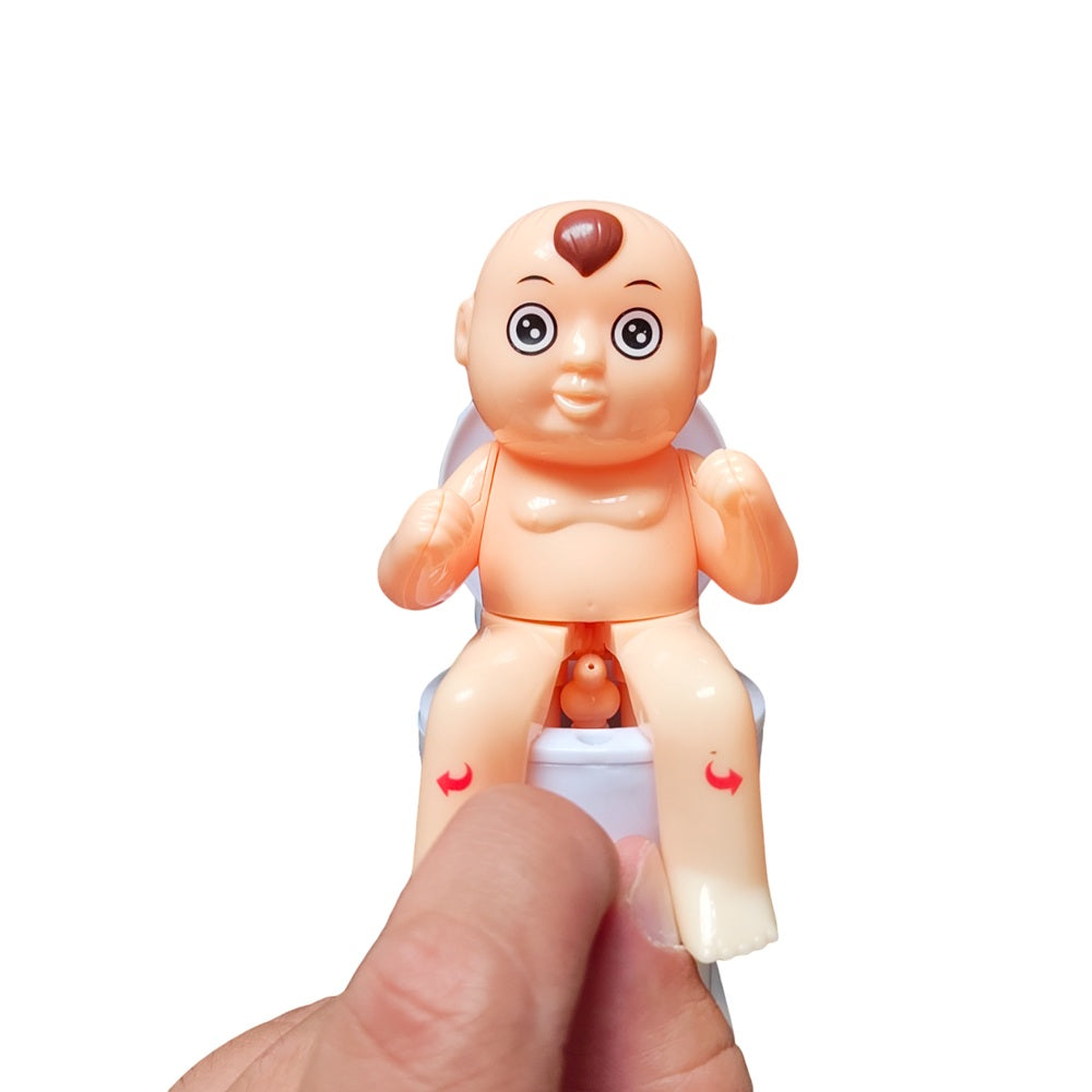 Toilet Boy Squirt Toy Novelty Pee Joke