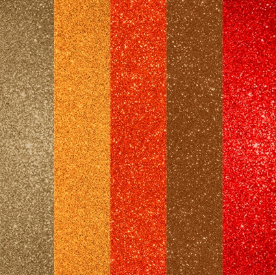 Glitter Gems 5-Shade Pressed Glitter Eyeshadow Palette | Vegan & Cruelty-Free