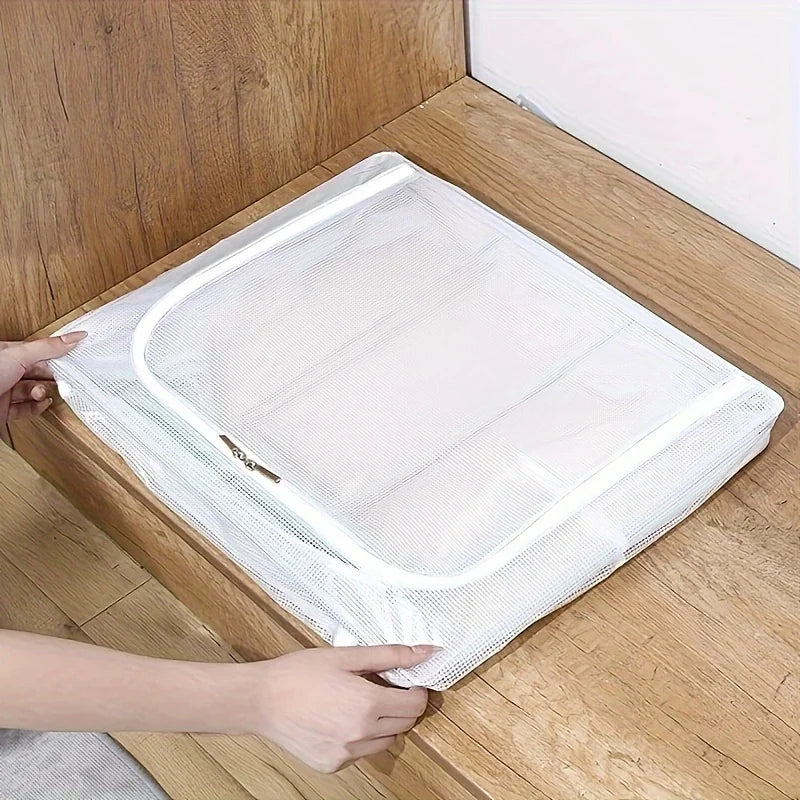 Transparent Clear Folding Storage Box – Durable Polyester Organiser Clothes Boxes