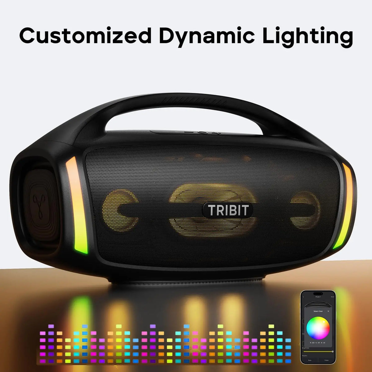 TRIBIT StormBox Blast 2 Bluetooth Speaker - 200W Portable Speaker with Subwoofer