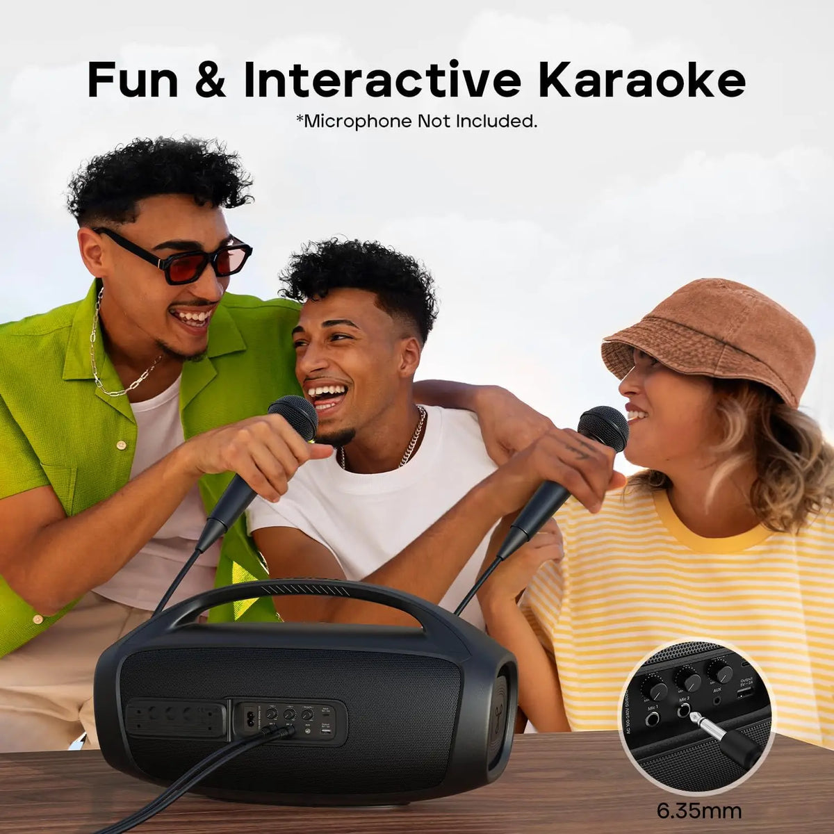 TRIBIT StormBox Blast 2 Bluetooth Speaker - 200W Portable Speaker with Subwoofer