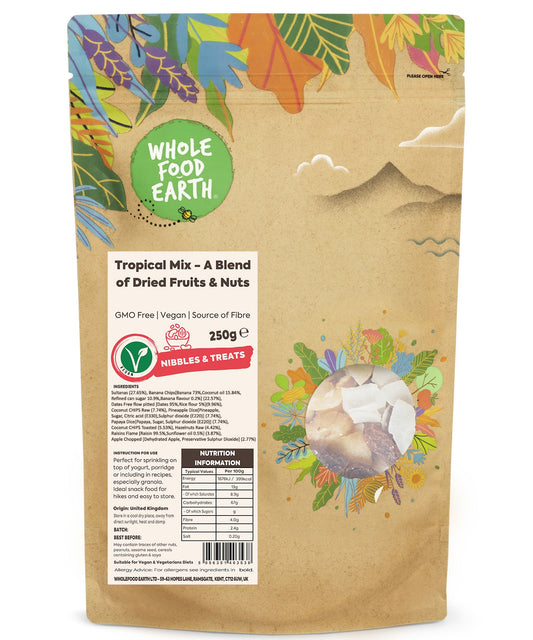 Mezcla Tropical - Una combinación de frutas secas y frutos secos