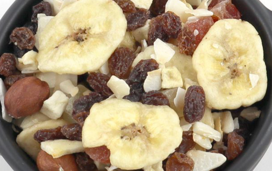 Mezcla Tropical - Una combinación de frutas secas y frutos secos