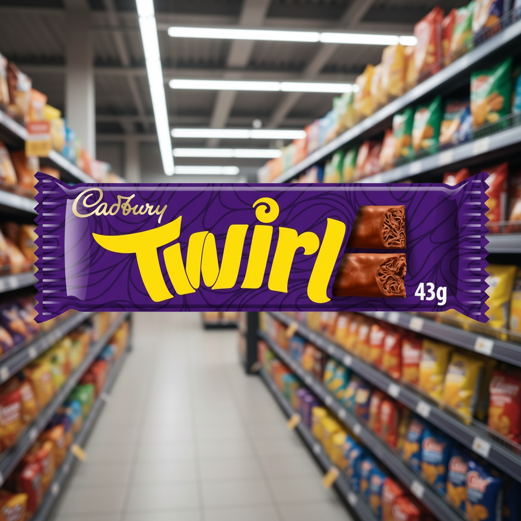48 x Cadbury Twirl - 43 g