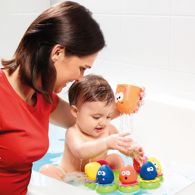 Tomy Toomies Bath Playset Octopals