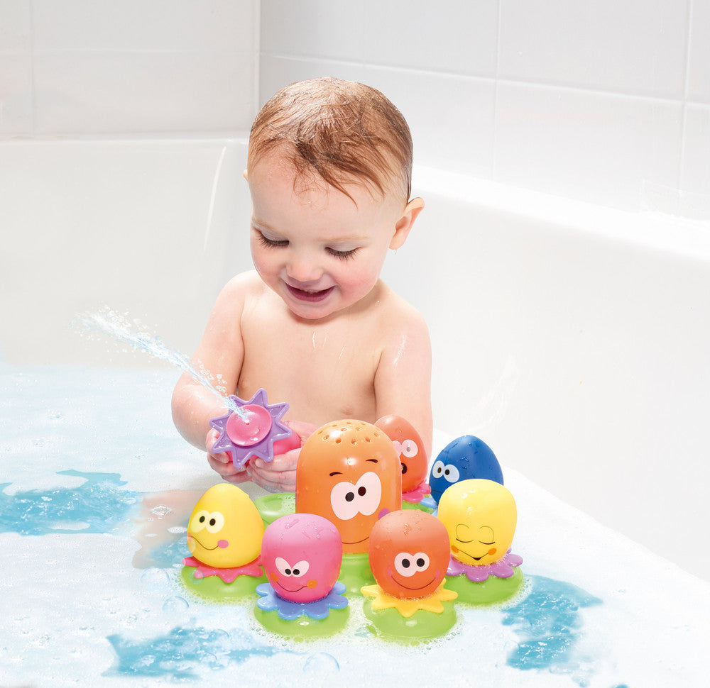 Tomy Toomies Bath Playset Octopals