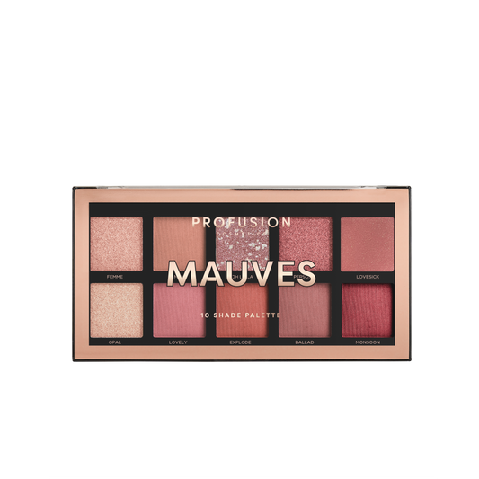 MAUVES | 10 FARBEN LIDSCHATTENPALETTE
