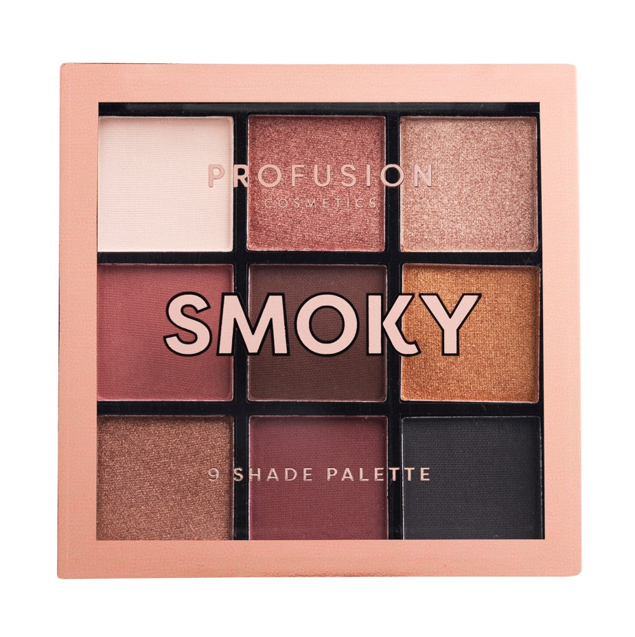 Profusion Cosmetics Ultimate Eyeshadow Palette Collection | 3-Piece Multi-Finish 9-Shade Set
