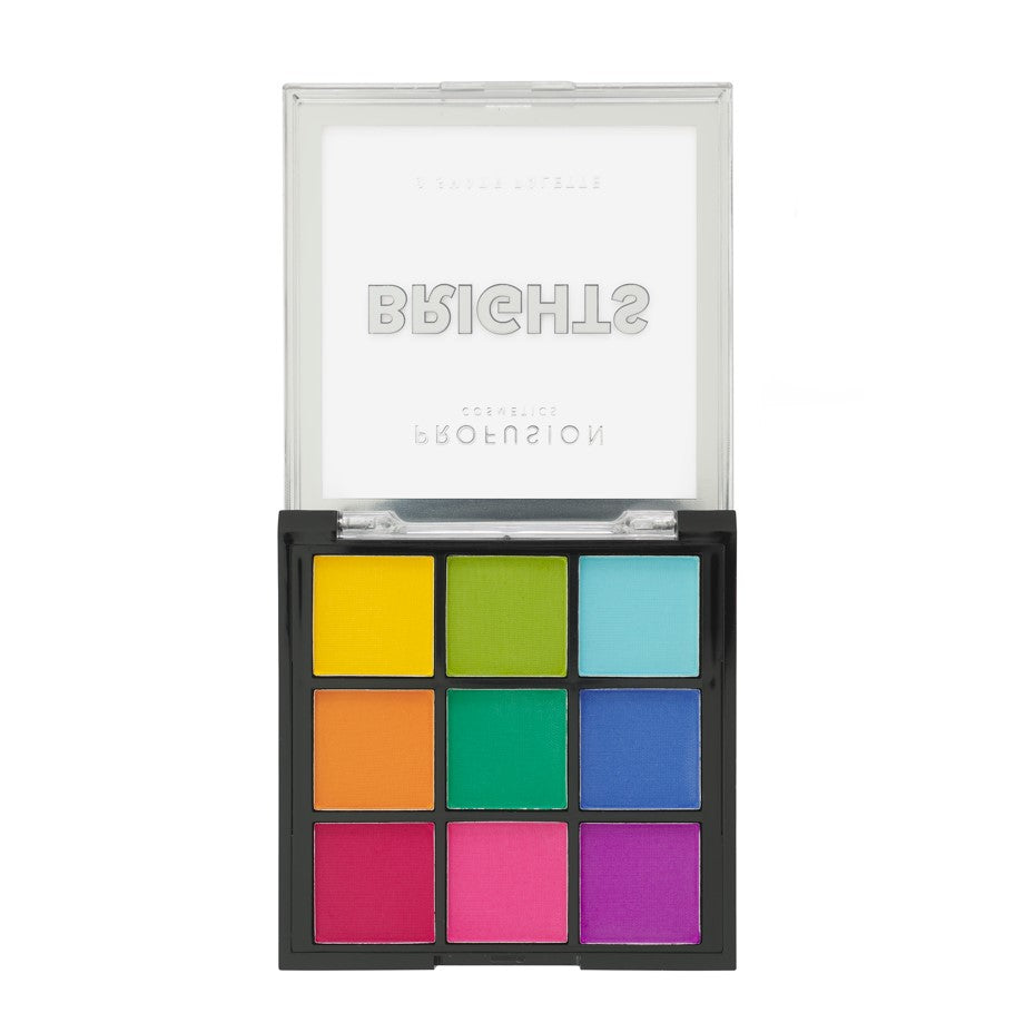 Profusion Cosmetics Ultimate Eyeshadow Palette Collection | 3-Piece Multi-Finish 9-Shade Set