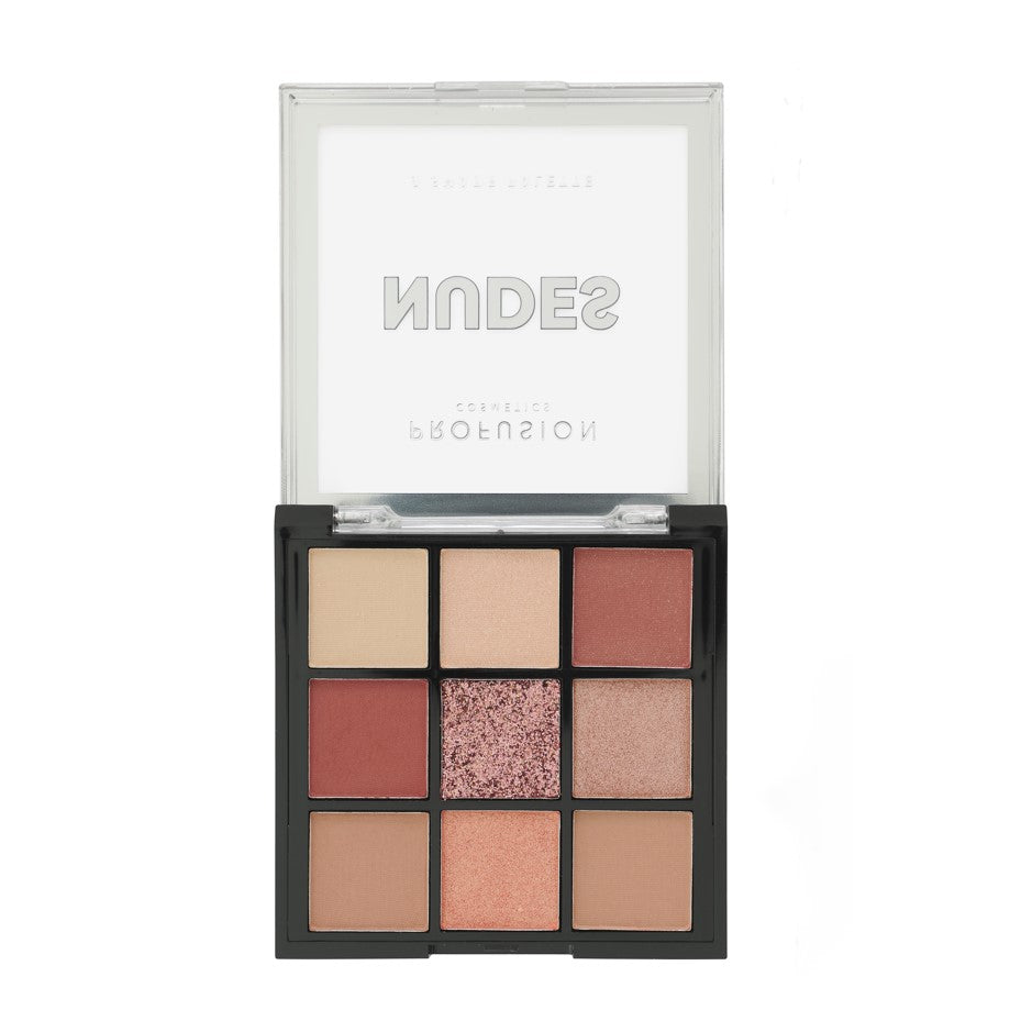Profusion Cosmetics Ultimate Eyeshadow Palette Collection | 3-Piece Multi-Finish 9-Shade Set