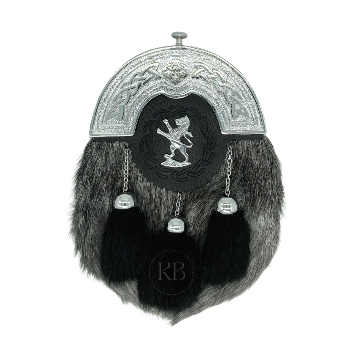 Scottish Lion Rampant Traditional Full dress Antique Celtic Mantle Kilt Sporran & Chain Belt