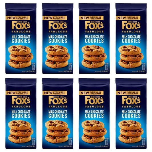 Fox's Milk Chunkie Cookie 180g (Pack of 8)